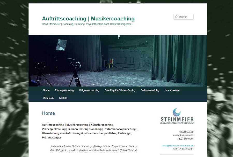 Webseite-auftrittscoaching