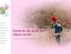Webseite-Gluekskraft